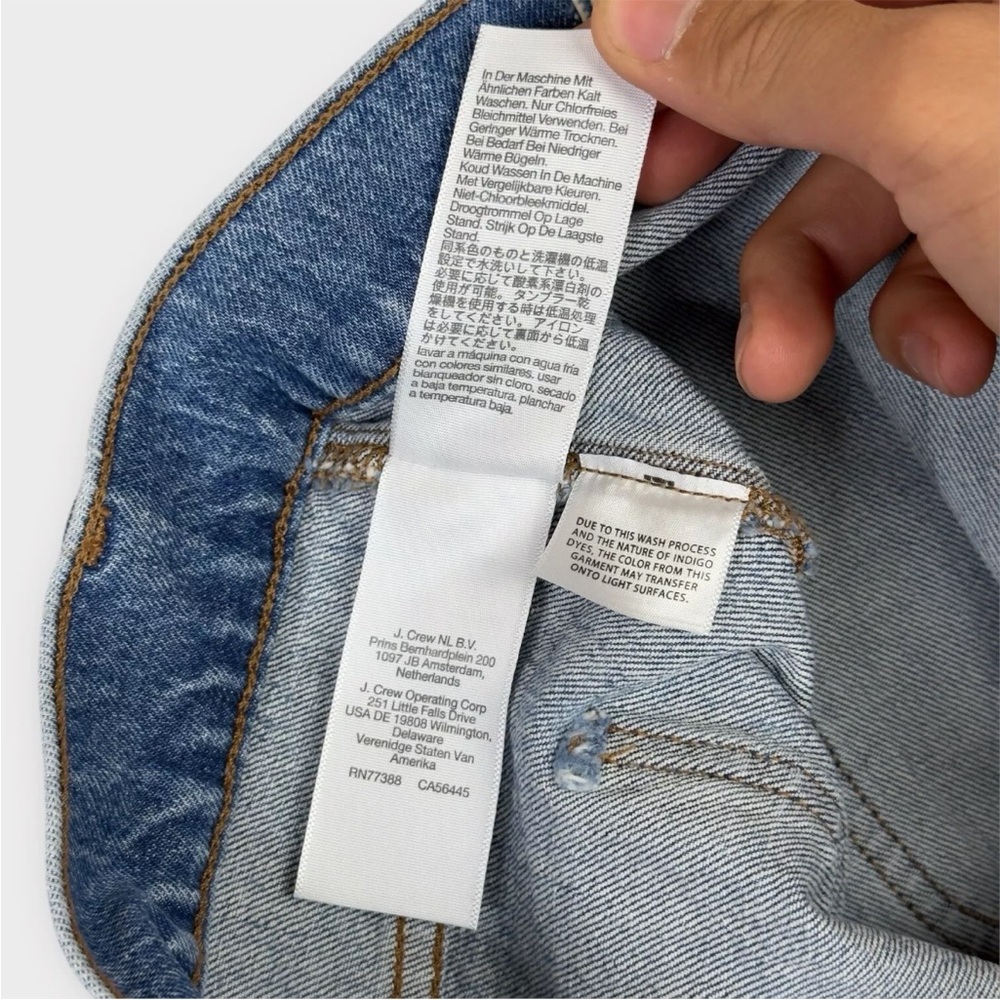 Madewell The Perfect Vintage Wide Leg Jeans Womens 32 Fit 34x31 Blue Denim Baggy - Picture 9 of 15